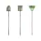 Ames Rount Point Shovel, Square Point Shovel & Leaf Rake, Landscaping Set 10000-07551 - alternate 1