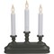 Xodus 9'' W. x 10.25'' H. x 2'' D Aged Bronze Color Changing LED Candelabra Battery Operated Candle FPC1330A - alternate 1