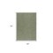 Homeroots 5' X 7' Green Geometric Indoor Outdoor Area Rug 572783 - alternate 8