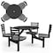 Palmer Hamilton Picnic Table PH-4S36RD-OBSBSG - alternate 9