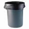 Boardwalk High-Density Can Liners, 60 gal, 22 mic, 38 x 60, Black, Perforated Roll, 150PK Z7660WKKR01 - alternate 4