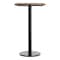 Flash Furniture Commercial 30x24 Natural HPL Tabletop with Black Bar Height RD Base ST-REC2430-NAT-TR18B-GG - alternate 7