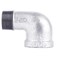 B & K STZ Industries 1-1/4 in. FIP each X 1-1/4 in. D MIP Galvanized Malleable Iron 90 Degree Street Elbow 311USE90-114 - alternate 1
