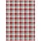 Homeroots 9' X 12' Red Gray And Beige Plaid Washable Indoor Outdoor Area Rug 601432 - alternate 7