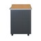 Regency Mesa Steel Mobile Locking Utility/Fax/Copy Table 30'' X 23.25'', Medium Oak 66746SCMO - alternate 8