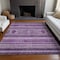 Homeroots 3' X 5' Purple Eggplant And Gray Southwestern Washable Indoor Outdoor Area Rug 582842 - alternate 7