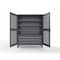 Strong Hold 12 GA Extreme Duty Ventilated (Diamond) Cabinet with Half-Width Drawers 56-V-244-6/5DB - alternate 1