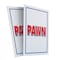 Signmission Pawn, Plastic Signs Only 24 Inch x 36 Inch, Corrugated Plastic, 2PK CSB-2436-2PACK-Pawn - alternate 1