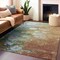 Homeroots 5' X 8' Orange Abstract Washable Indoor Outdoor Area Rug 608614 - alternate 8