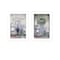 Homeroots Set Of Two Love and Memories White Framed Print Wall Art, 2PK 408017 - alternate 1
