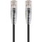 Monoprice Slim Cat6 Utp Network Cable, 1 ft.Black 13513 - alternate 1
