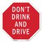 Signmission Don't Drink and Drive, 6 Inch X 6 Inch, Plastic Sign OC-P-6-79 - alternate 1