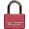Master Lock 1-5/16 in. H X 1/2 in. W X 1-9/16 in. L Vinyl Covered Steel Double Locking Covered Padlo 146D - alternate 1