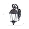 Homeroots Antique Black Tapered Hanging Lantern Wall Light 398532 - alternate 4