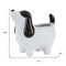 Homeroots Set of Four Black And White Polyresin 1 Ounce Animals Pot Planters 634278 - alternate 1