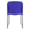 Flash Furniture 880 lb. Capacity Blue Full Back Stack Chair RUT-238A-BL-GG - alternate 9