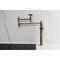 Kingston Brass Deck Mount Pot Filler Faucet with Knurled Handle, Antique Brass KS3703RKX - alternate 6