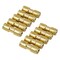Mytee Products DOT Union Connector Brass Push-Lock Air Brake Fitting 3/8 in Tube OD, (Set of 10pcs), 2PK MP-ABF-UNION38x2 - alternate 1