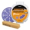 Powertec 6in 49 Holes Hook & Loop Sanding Disc, Zirconia, 80 Grit, 50PK & Abrasive Cleaning Stick 46101ZN - alternate 1