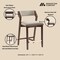 Manhattan Comfort Patricia Counter Stool  in Linen - Set of 2 2-CS023-LN - alternate 6