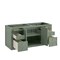 James Martin Vanities Vanity, without top, Smokey Celadon, 59.88 in W x 23.25 in D,  503-V60D-M-SC - alternate 8
