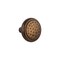 Brixwell Round Hammered Head Cabinet Knob For Kitchen And Home Hardware 1-1/4 in Dia Rustic Brass BXB71035R3 - alternate 1