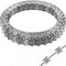 Wrightmaster 49 ft. Double-Strand Razor Galvanized Steel Barbed Wire Fencing with Non-Rusting Wire Razor ZR-5175P413161 - alternate 1