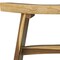 Homeroots Contemporary Teak Outdoor Bench In Natural Finish 376727 - alternate 7