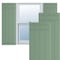 Ekena Millwork True Fit PVC, Four Board Joined Board-n-Batten Shutters, Track Green, 21 1/2W x 32H, PR TFP101BBF21X032TG - alternate 1