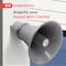 Pyle PyleIndoor Outdoor PA Horn Speaker-11 Inch, 30W Power, Loud Megaphone, 400Hz-5KHz Frequency PHSP121T - alternate 3
