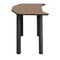 Regency Ferris Student Activity Desk, 26 in W X Wood, Metal, Black / Noble Oak FSD2624NOBPBK - alternate 5