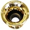 Deejay Led Gold Bolt-on Horn Flare with 2-in Throat for 2-in Compatible High Frequency Drivers TBH2INHORNGOLD - alternate 4