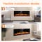 Edendirect 42 in. Wall Mount Metal Smart Electric Fireplace in Black, 4.33 in. Width, 2-Heating Settings ZR-WE-42 - alternate 7