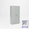Pucel Double Door Storage Cabinet, 36 in W x 78 in H x 19 in D, 4 Adjustable Shelves, Gray HDSC-3672-19-4L-DD - alternate 1