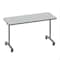Correll Rectangle Premium Sit To Stand TFL Flip Top Table, 60 in W, 28 in to 38 in H, Particleboard Top FTS2460TF-15-14-13 - alternate 1