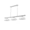 Z-Lite Vanguard Brushed Nickel 3 Light Billiard 3050-3BN-DWL14 - alternate 8