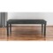 Homeroots 84" Black Solid Wood Dining Table 521840 - alternate 6