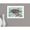 Homeroots Sea Turtles Collage 1 White Framed Print Wall Art 407866 - alternate 3