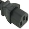 Sanoxy 1ft Computer Power Extension Cord IEC320 C13 to IEC320 C14 SNX-CBL-LDR-PW103-1201 - alternate 2