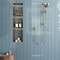 Apollo Tile Fossil Gray 0.6 in x 12 in Glass Glossy Pencil Liner Tile Trim 0.5 sqft/case, 10PK T88095-15A - alternate 6