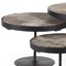 Homeroots Set of Three Brown Solid Wood Hand Finished Round Vanity Tray 731282 - alternate 6