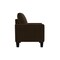 Homeroots 32" Dark Brown and Black Upholstered Arm Chair 526460 - alternate 7