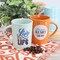 Wanda June Home By Miranda Lambert 4 Piece 15 Ounce Retro Sentiment Stoneware Mug Set 134128.04R - alternate 2