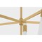 Corbett Lighting Krakow Integrated LED Chandelier in Vintage Brass 509-32-VB - alternate 7
