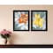 Homeroots Set Of Two Tiger Lilies 2 Black Framed Print Wall Art, 2PK 406033 - alternate 4
