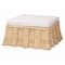 Bali & Pari Rotem Natural Rattan Ottoman, Large 264-14445-ZORO - alternate 1