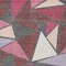 Homeroots 8' X 10' Burgundy Pink And Charcoal Geometric Washable Indoor Outdoor Area Rug 600357 - alternate 5