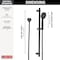 Delta Universal Showering Components Hand Shower 1.75 GPM w/Slide Bar 4S 51361-BL - alternate 7