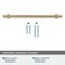 Amerock Radius 8-13/16 inch 224mm Center-to-Center Golden Champagne Cabinet Pull BP36870BBZ - alternate 3