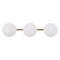 Jonathan Y Nash 23 in. 3-Light Mid-Century Modern Metal and Frosted Glass Globe LED Vanity Light, Brass Gold JYL9568A - alternate 9